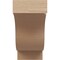 Ekena Millwork 3"W x 6"D x 6"H Classic Newport Rough Cedar Woodgrain TimberThane Corbel, Primed Tan CORUR03X06X06NEWRCPR - alternate 5